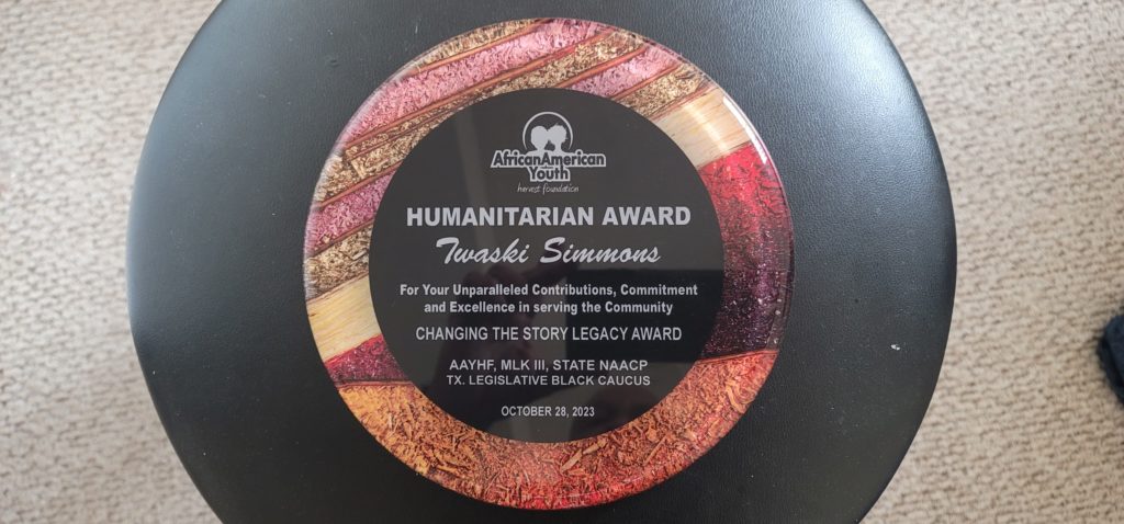 Twaski Simmons Humanitarian Award